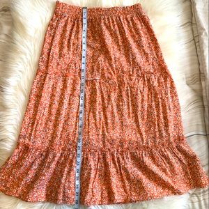 Floral skirt🧡🌻